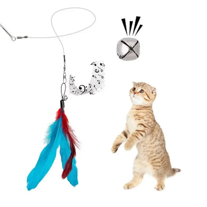 11pcs Cat Feather Toy Set