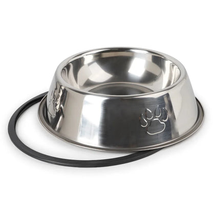 Quality Paw Stainless Steel Skidproof Pet Dog Bowl