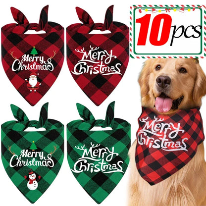 Christmas Dog Bandanas