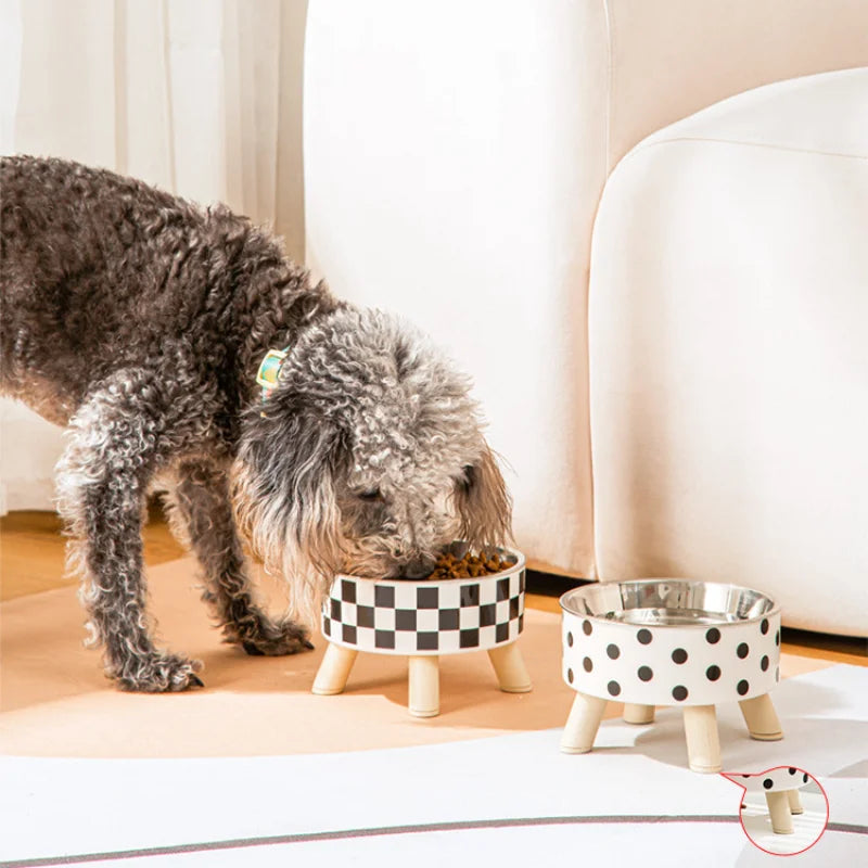 Stainless Steel Anti-Knock Pet Bowl