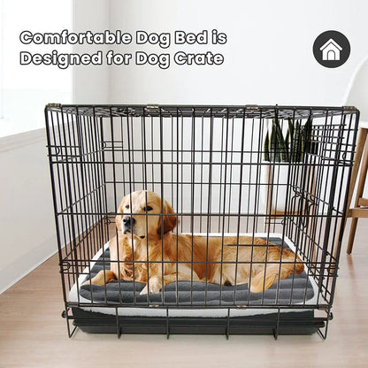 Orthopedic Plush Dog Bed