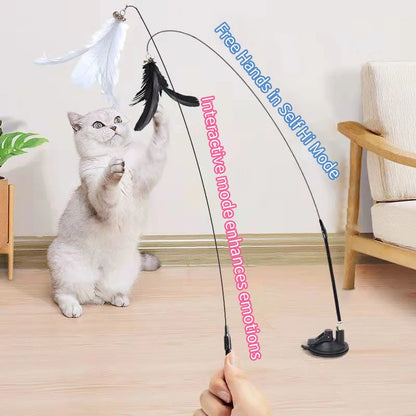 Interactive Cat Toy Wand