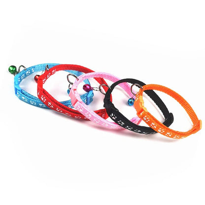 Colorful Pet Cat Bell Collar