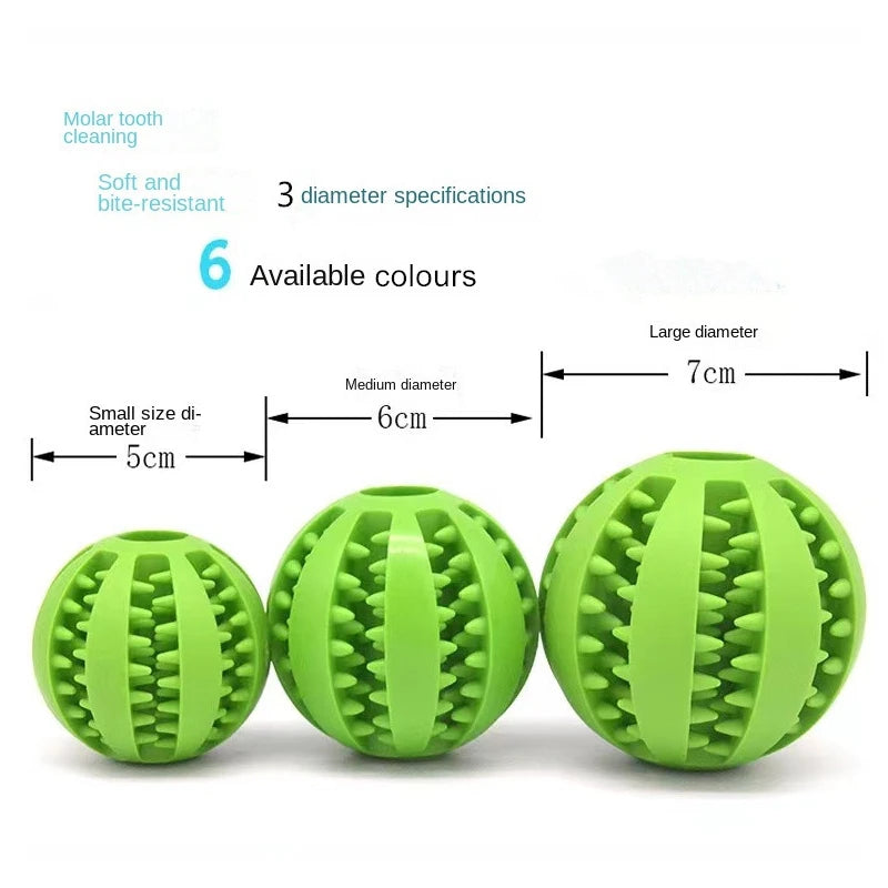 Durable Rubber Watermelon Dog Toy Ball