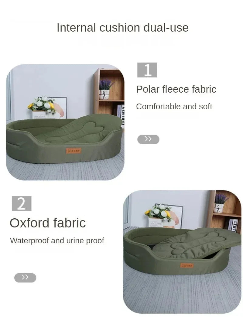 Fluffy Cushions Pet Bed Sofa