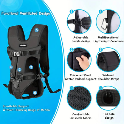 Adjustable Hands-Free Carrier Backpack