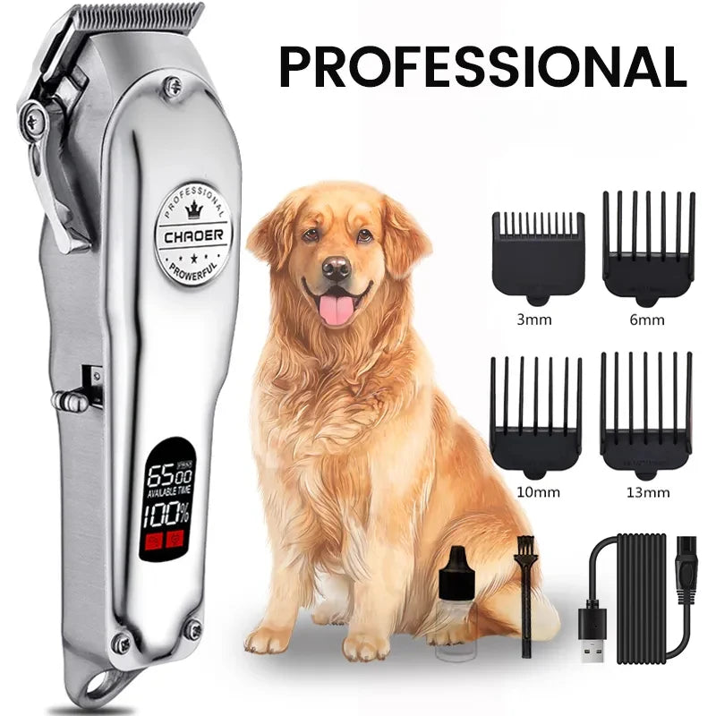 Rechargeable Low Noise Pet Grooming Trimmer