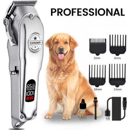 Rechargeable Low Noise Pet Grooming Trimmer