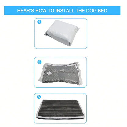 Orthopedic Plush Dog Bed