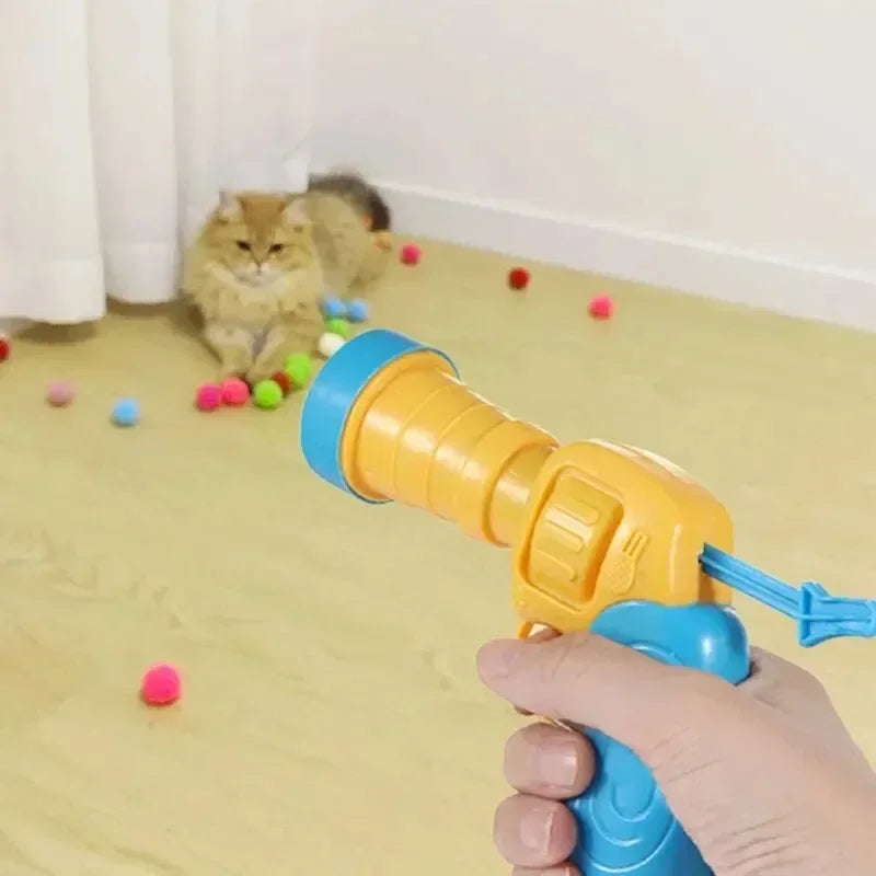 Interactive Cat Plush Toy Gun