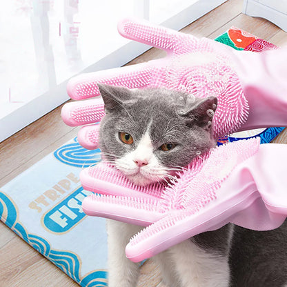 Pet Grooming Cleaning Glove