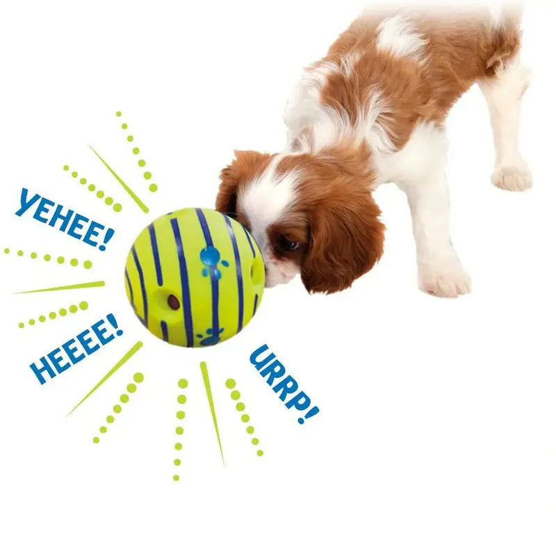 Interactive Dog Toy with Giggle Sounds