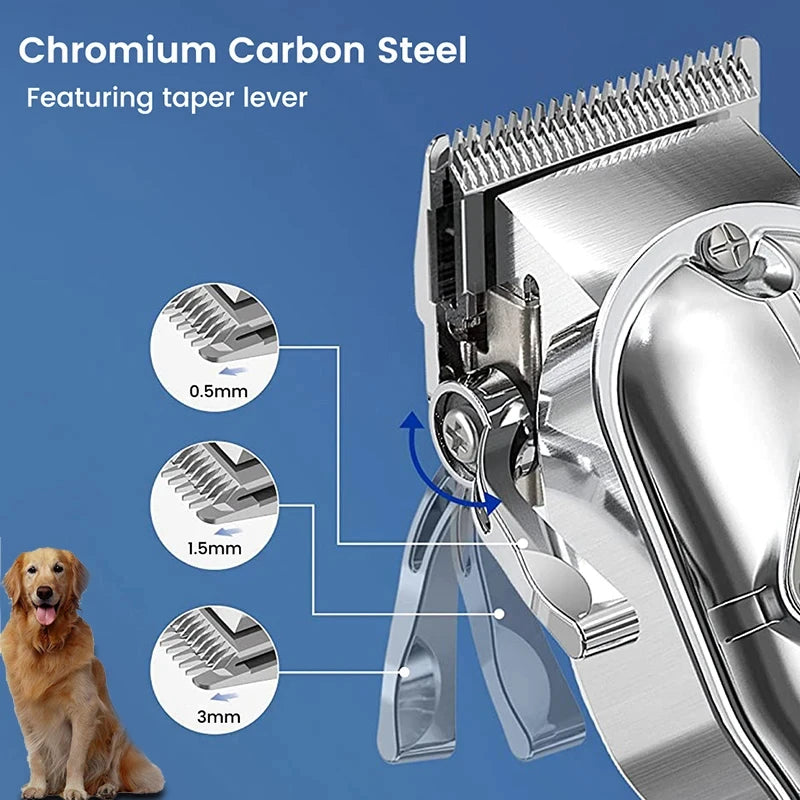 Rechargeable Low Noise Pet Grooming Trimmer