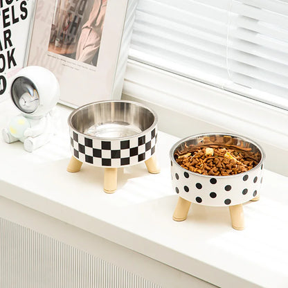 Stainless Steel Anti-Knock Pet Bowl