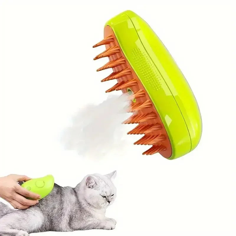 3-in-1 Electric Steamy Dog Brush